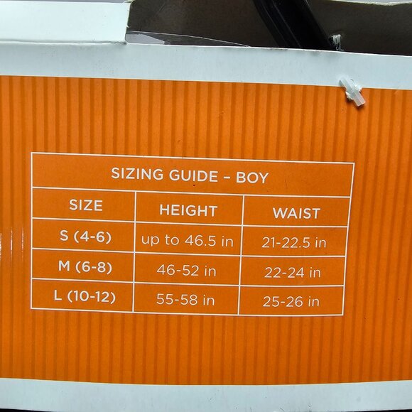 New Child Boy Costume Warrior King Knight Black Armor Silver Tunic Boot tops M - Picture 5 of 7